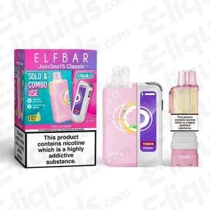 ELF BAR JoinOne15 Classic Pink Lemonade Prefilled Pod Kit