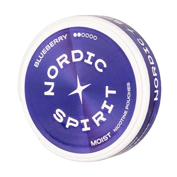 Blueberry Standard Nicotine Pouches by Nordic Spirit - Image 2