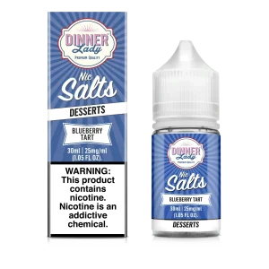 Blueberry Tart SALT - Dinner Lady - 30mL