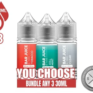 Bar Juice Salts Bundle 3x30ml (90ml)