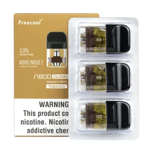 Freecool N800 Closed Pod, Tobacco, 3 Pack