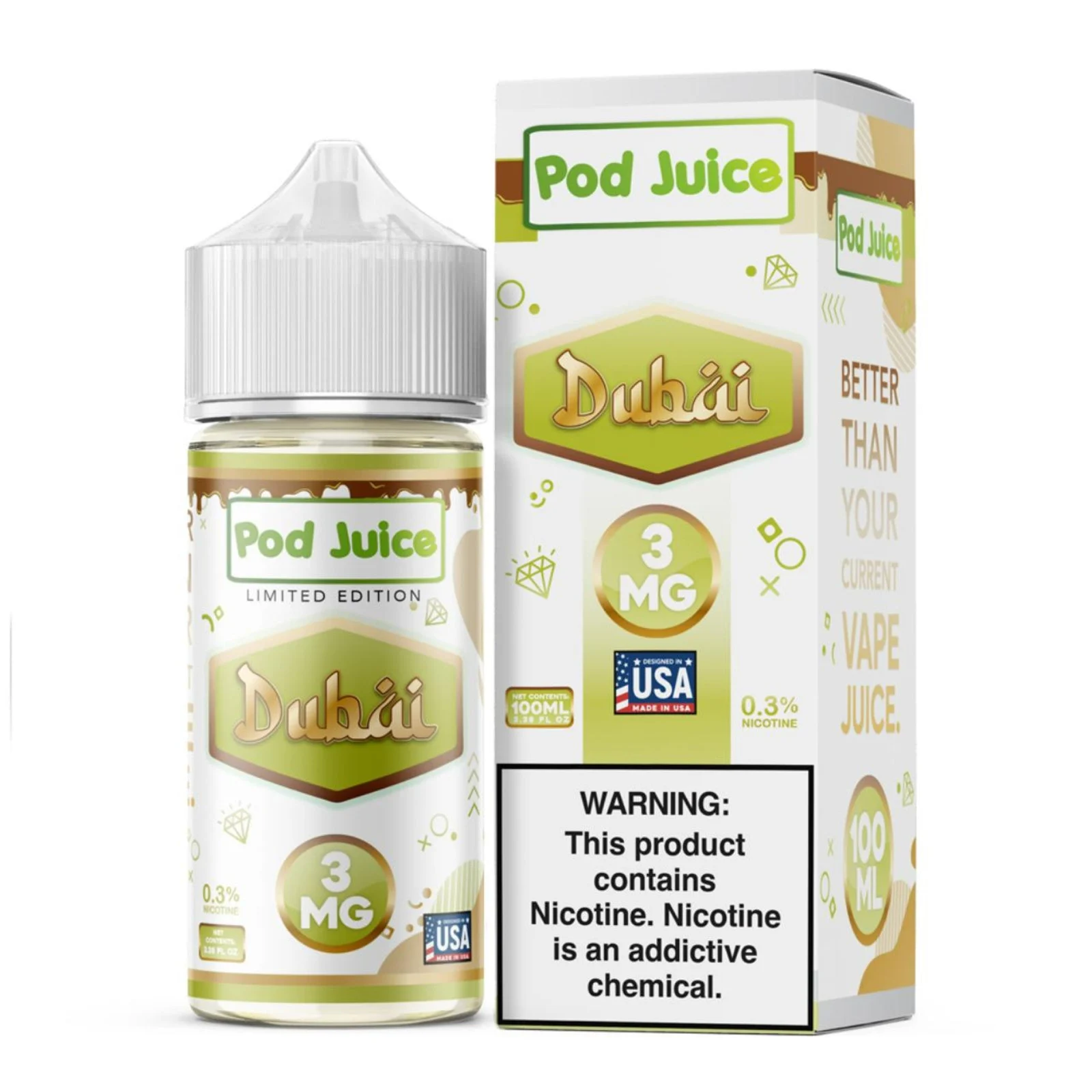 Dubai Pod Juice 100mL