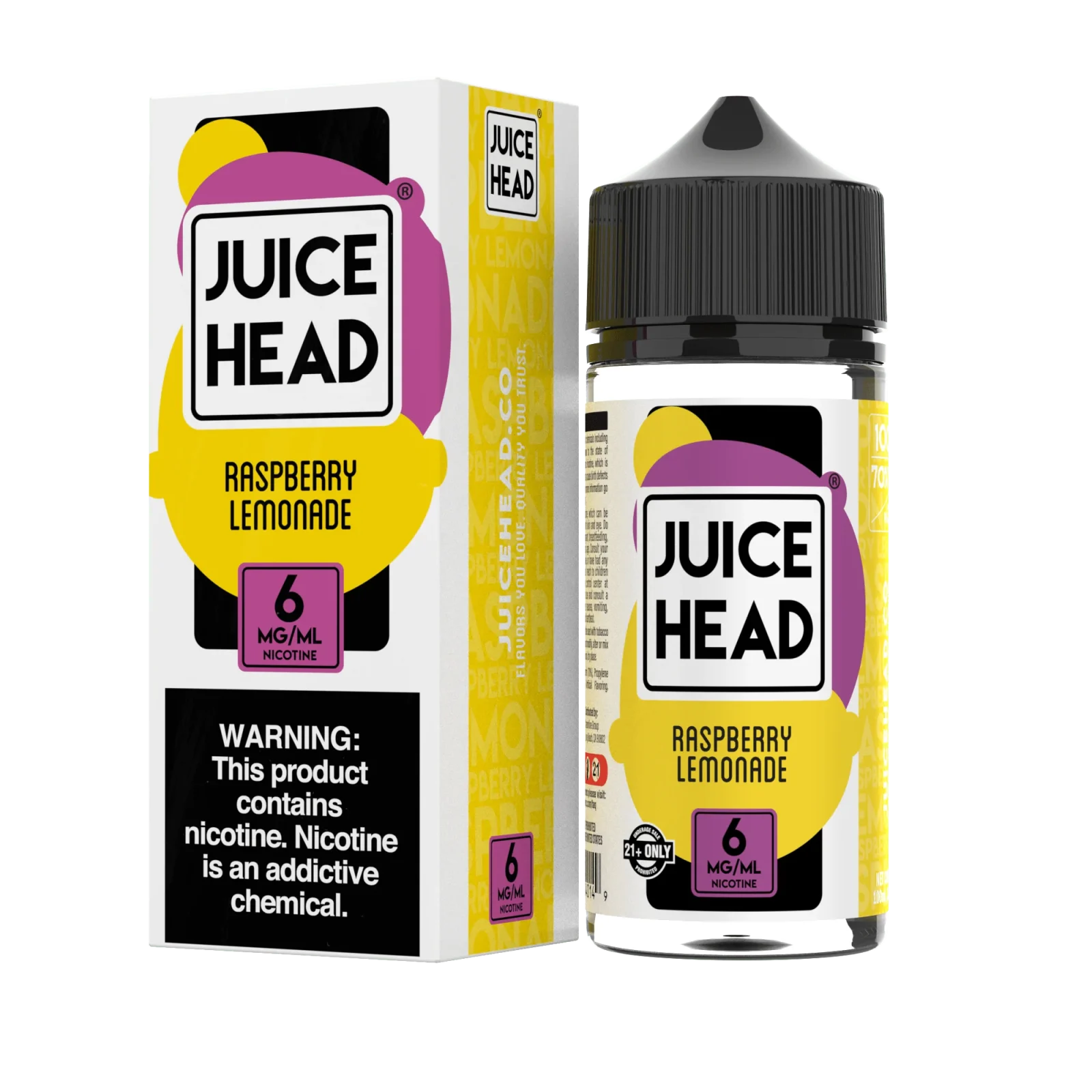 Raspberry Lemonade - Juice Head - 100mL - Image 2