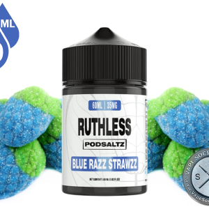 Blue Razz Strawzz Ruthless Essentials Pod Salt 60ml