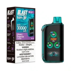 Drip’n By Envi Fasta Blast Series 30K Disposable Grape Ice