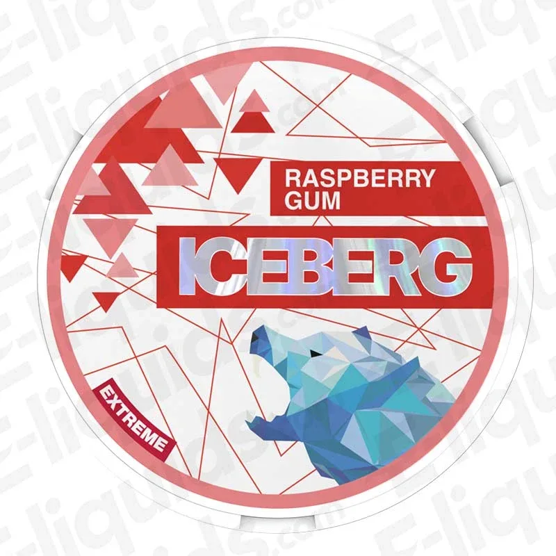 Iceberg Raspberry Gum Nicotine Pouches
