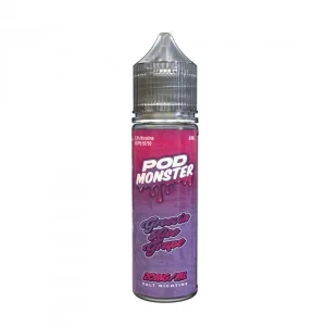 Pod Monster Salt Groovin Aloe Grape eJuice - Breazy