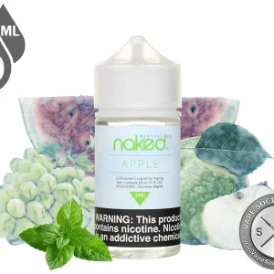 Apple By Naked 100 Menthol E-Liquids 60ml