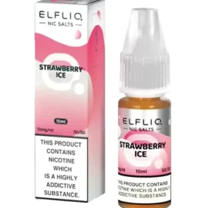 Strawberry Ice Nic Salt E-Liquid - ElfLiq