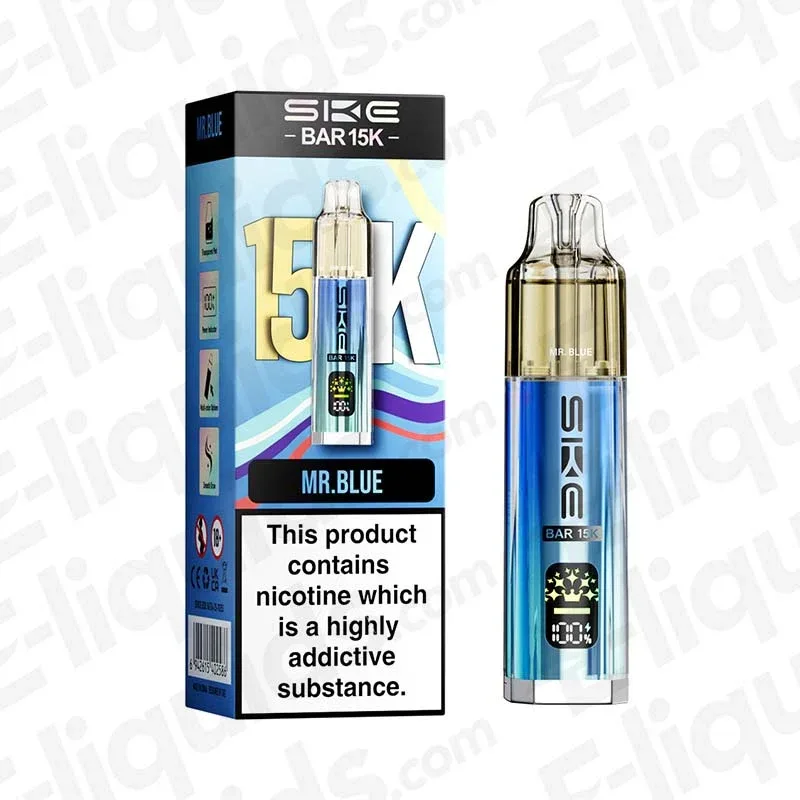 SKE Bar 15K Mr. Blue Prefilled Pod Kit