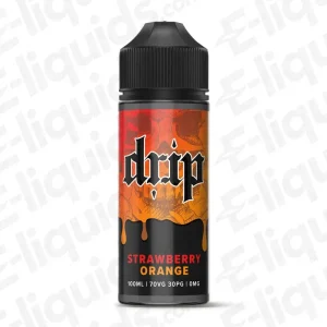 Drip Strawberry Orange 100ml Shortfill Vape Juice