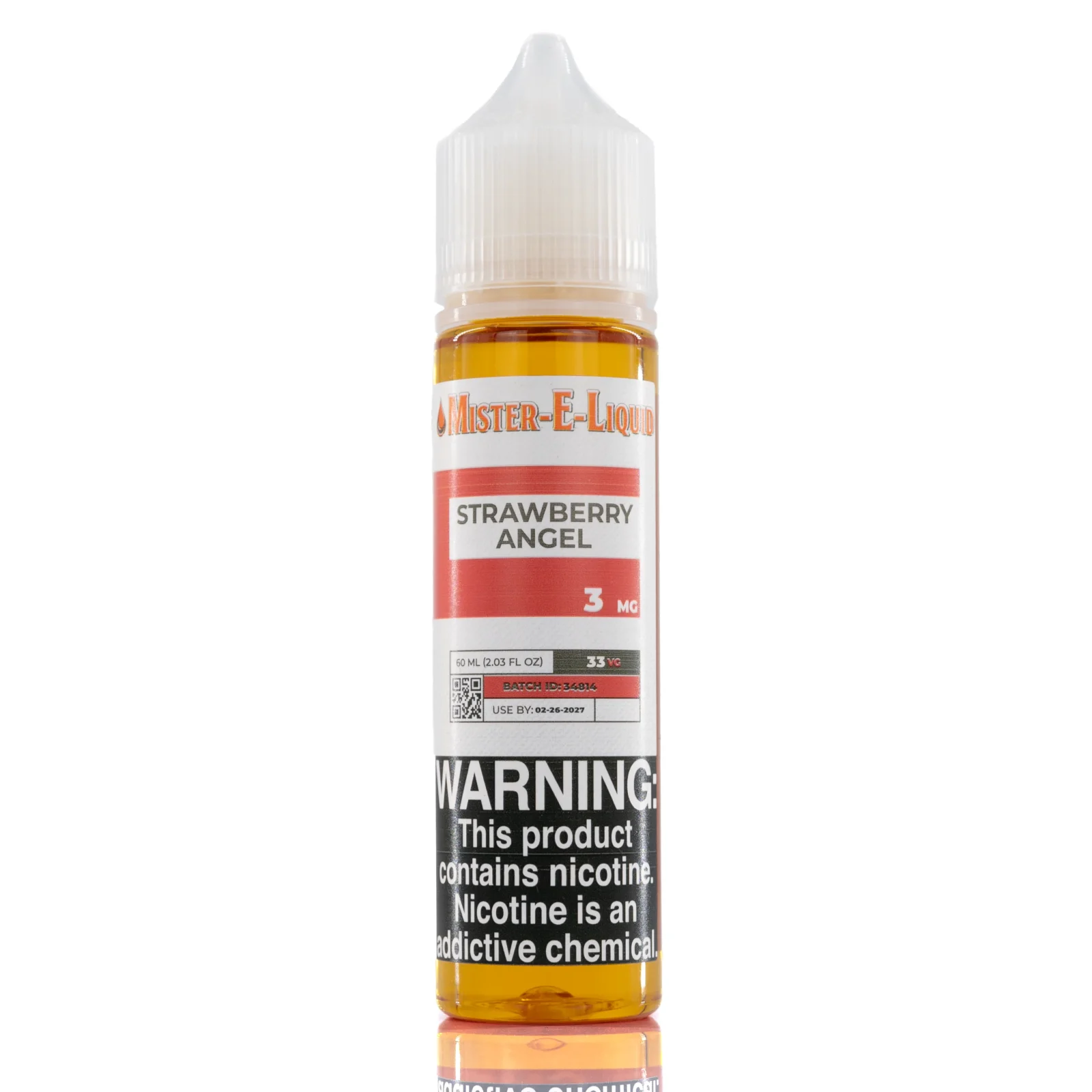 Mister E-Liquid - Strawberry Angel - 60ml
