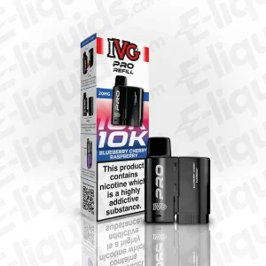 IVG Pro 12 20mg Blueberry Cherry Raspberry Prefilled Pod