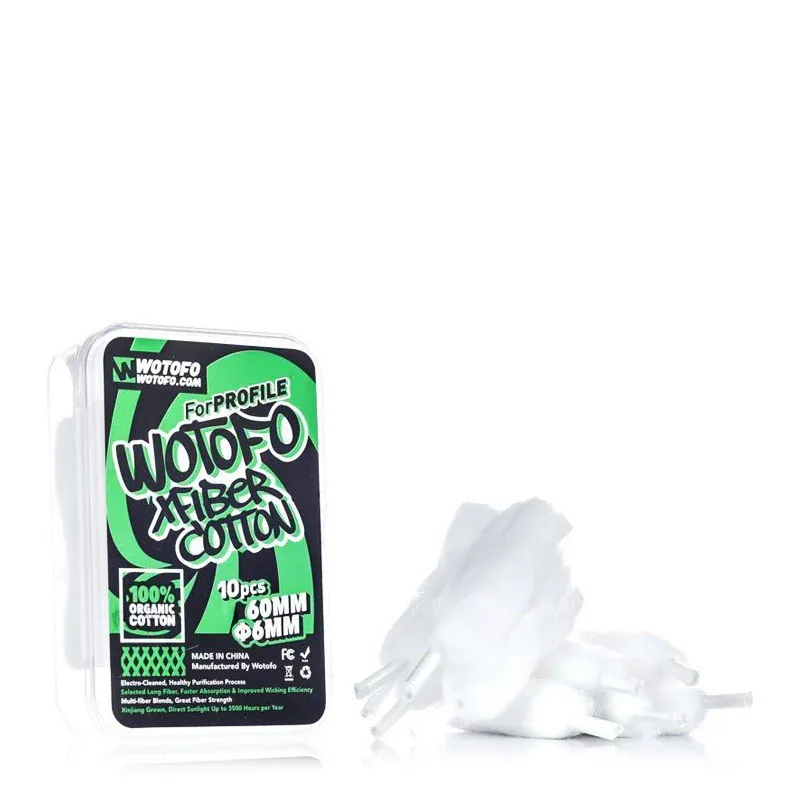 Wotofo Xfiber Cotton (6mm / 3mm) - Image 2