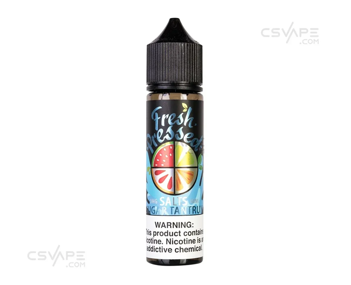 Fresh Pressed Sub Ohm Salts Sugar Tantrum