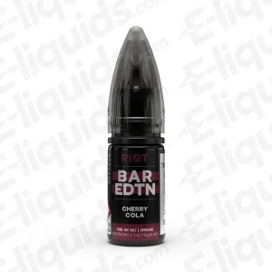 Riot Squad Bar Edition Cherry Cola Nic Salt