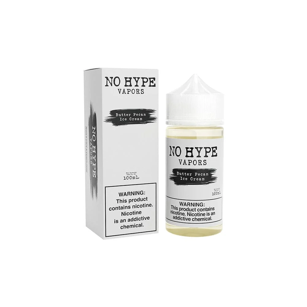 Butter Pecan Ice Cream | No Hype | 100mL