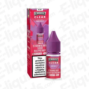Seriously Clear Strawberry Sour Raspberry Nic Salt