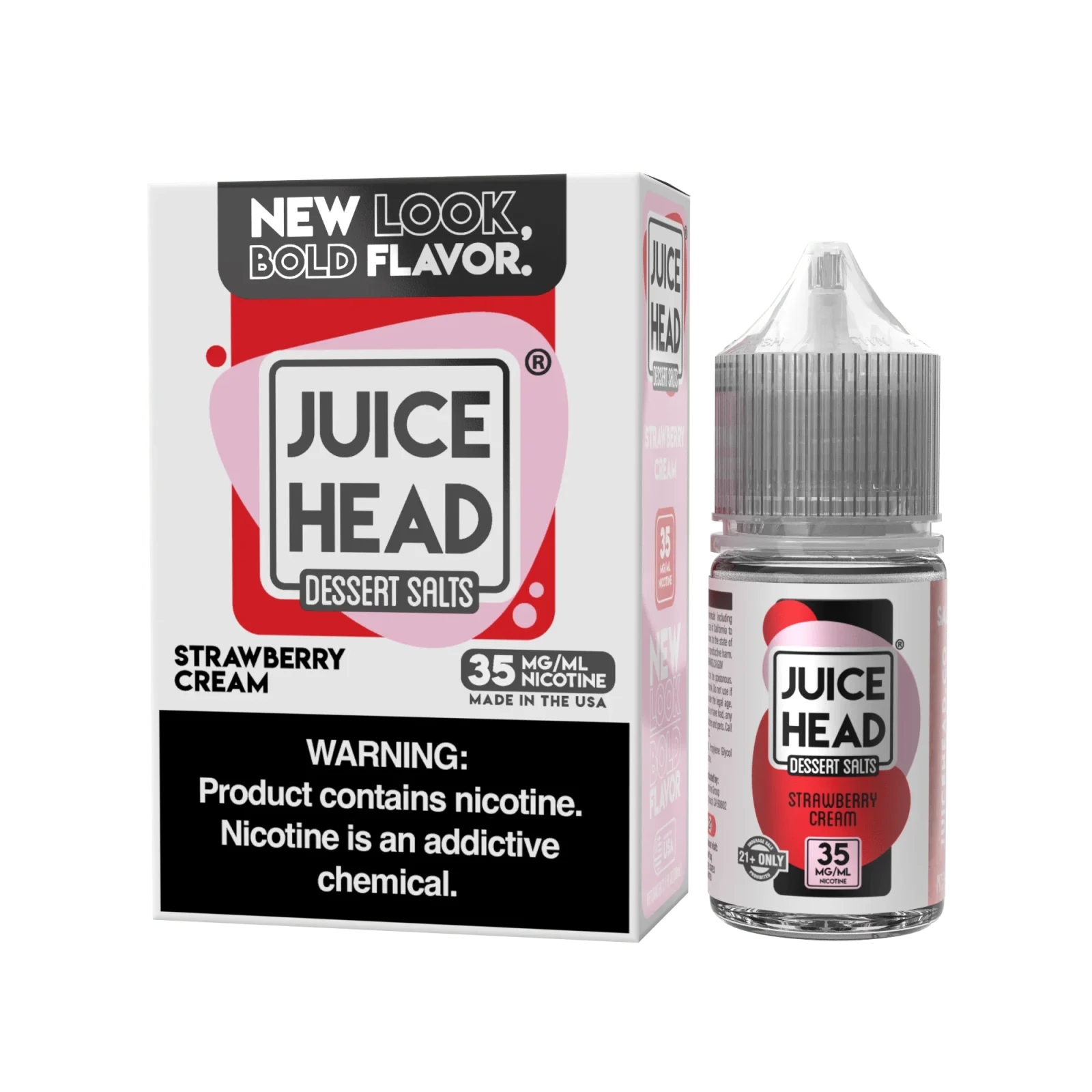 Strawberry Cream SALT - Juice Head - 30mL