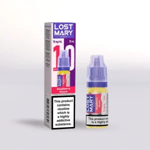 Lost Mary Raspberry Peach Nic Salt E-Liquid