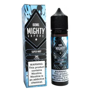 Super Mint by Mighty Vapors Series E-Liquid 60mL (Freebase)