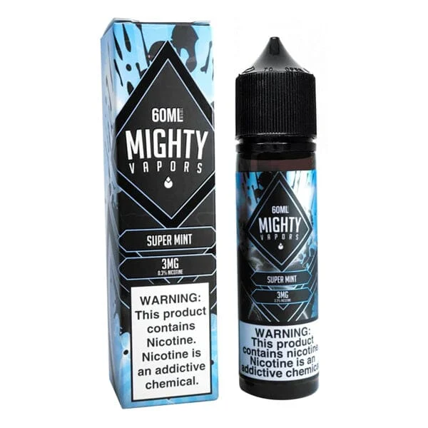 Super Mint by Mighty Vapors Series E-Liquid 60mL (Freebase)