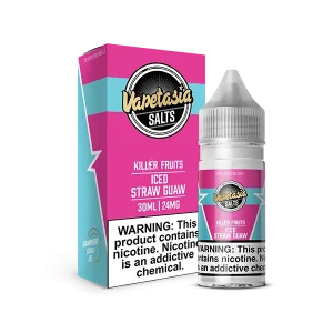 Vapetasia Killer Fruits Salt Iced Straw Guaw eJuice