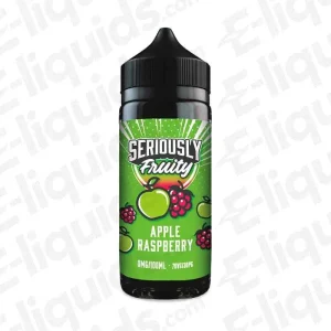 Doozy Vape Co Apple Raspberry Seriously Fruity 100ml Shortfill Vape Juice