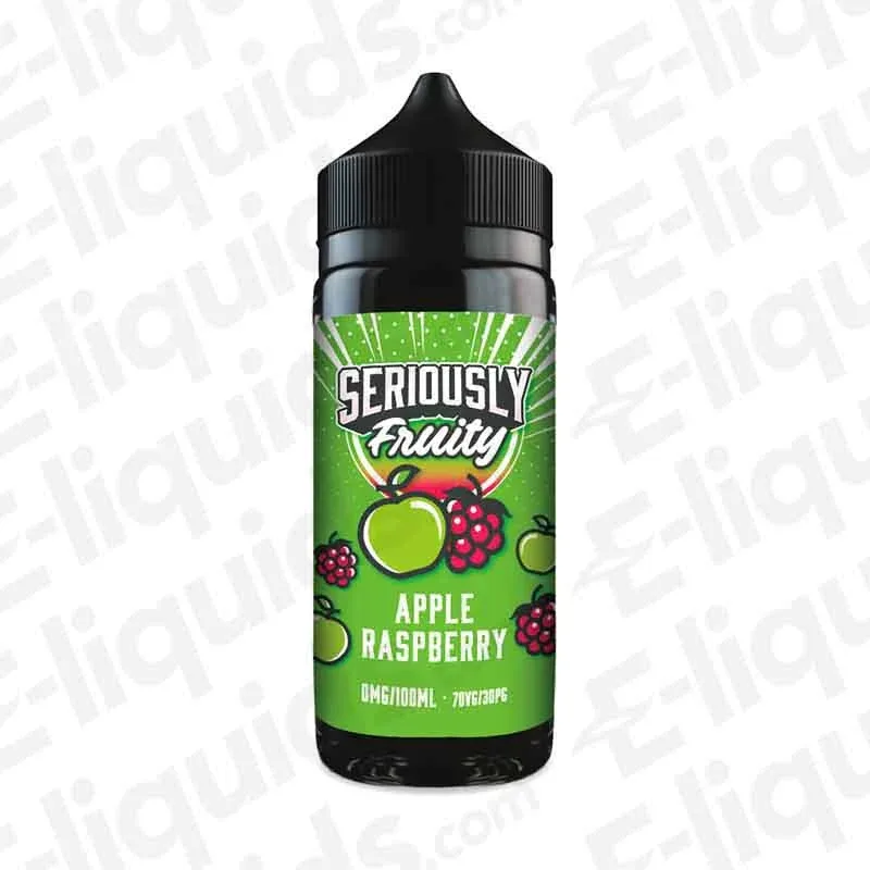 Doozy Vape Co Apple Raspberry Seriously Fruity 100ml Shortfill Vape Juice