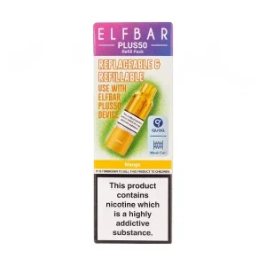 Mango Plus 50 Prefilled Pod + Refill by Elf Bar