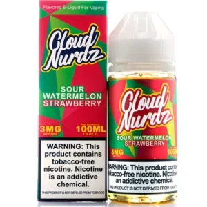 Cloud Nurdz Sour Watermelon Strawberry