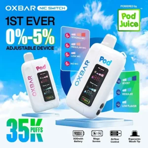 Oxbar Nic Switch 35K Puff Disposable Vape