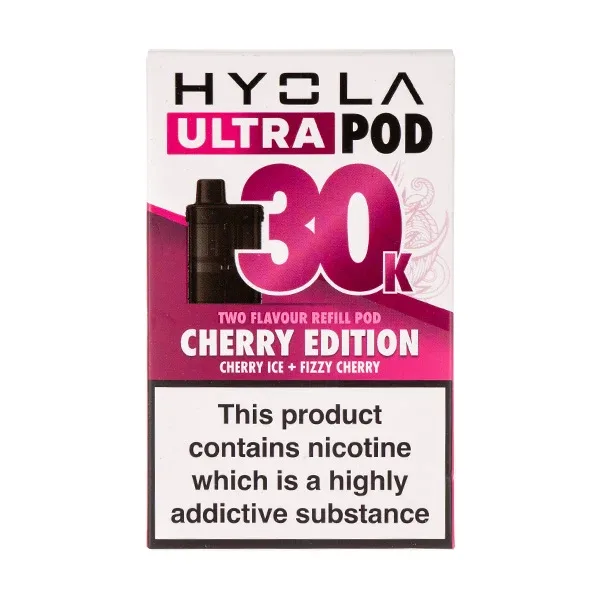 Cherry Edition Ultra 30k Prefilled Pods by Hyola