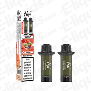 Higo Krystal Pro 600 Watermelon Bubblegum Prefilled Pods 2 Pack