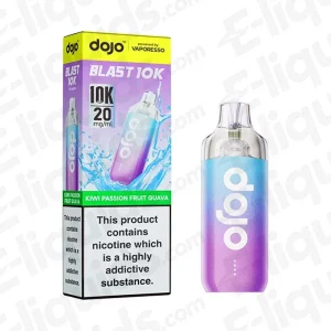 Vaporesso Dojo Blast 10k Kiwi Passion Fruit Guava Prefilled Pod Kit