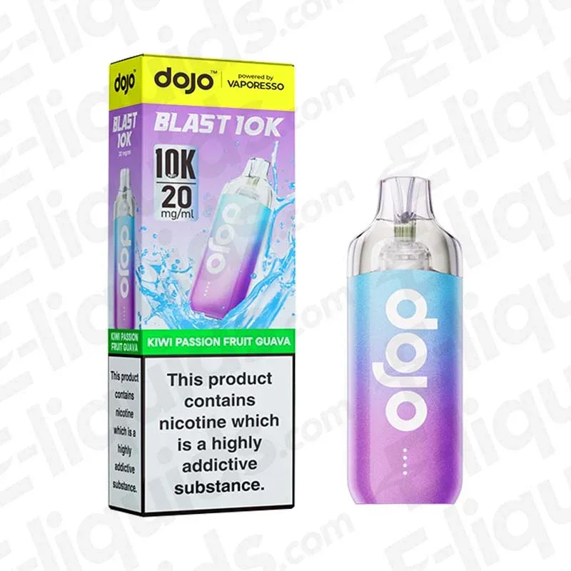 Vaporesso Dojo Blast 10k Kiwi Passion Fruit Guava Prefilled Pod Kit