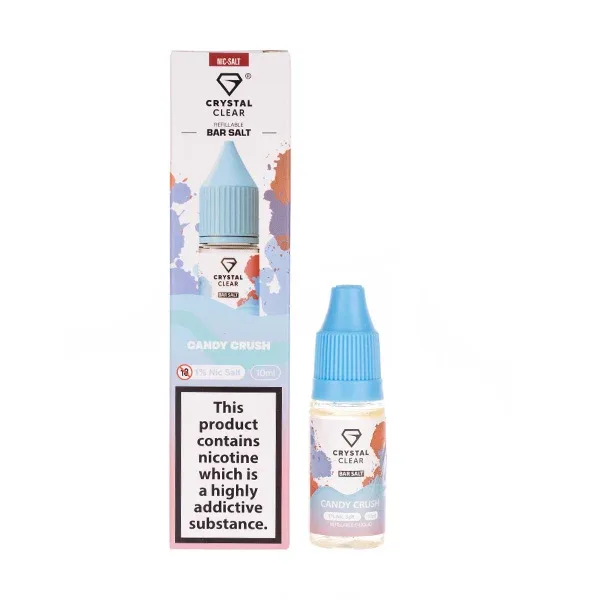 Candy Crush Nic Salt E-Liquid by Crystal Clear