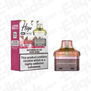Higo BB 4000 Watermelon Ice Huba Huba Prefilled Pod