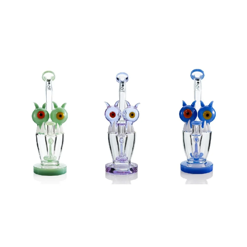 Lookah (Dab Rig) 10″ Cool Percolator Alien Eyestalk Water Pipe