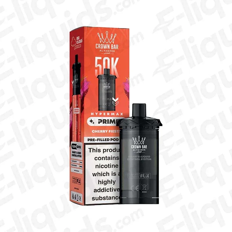 Al Fakher Hyper Max Prime 50K Cherry Fiesta Prefilled Pods