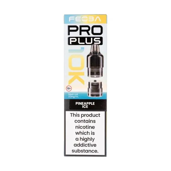 Pineapple Ice Pro Plus 10K Prefilled Pod + Refill by Feoba