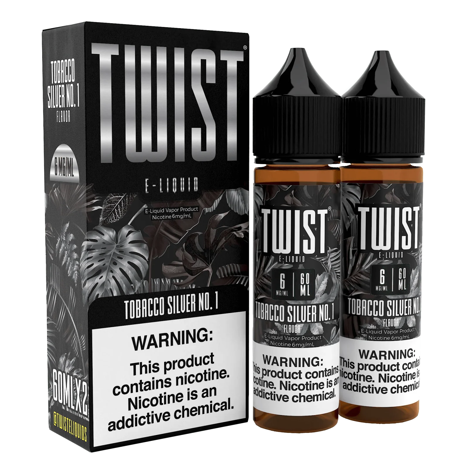 Tobacco Silver No. 1. - Twist E-Liquids - 120mL