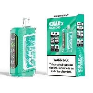 CZAR CX15000 Disposable Salt Nic Vape Pen Device - 15,000 Puffs