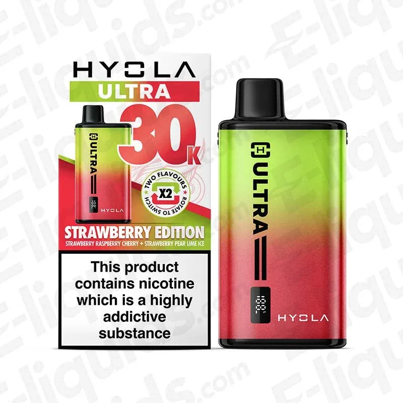 Hyola Ultra 30K Strawberry Edition Prefilled Pod Kit