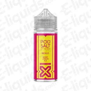 Pod Salt Nexus Berry Lemon Ice 100ml Shortfill Vape Juice