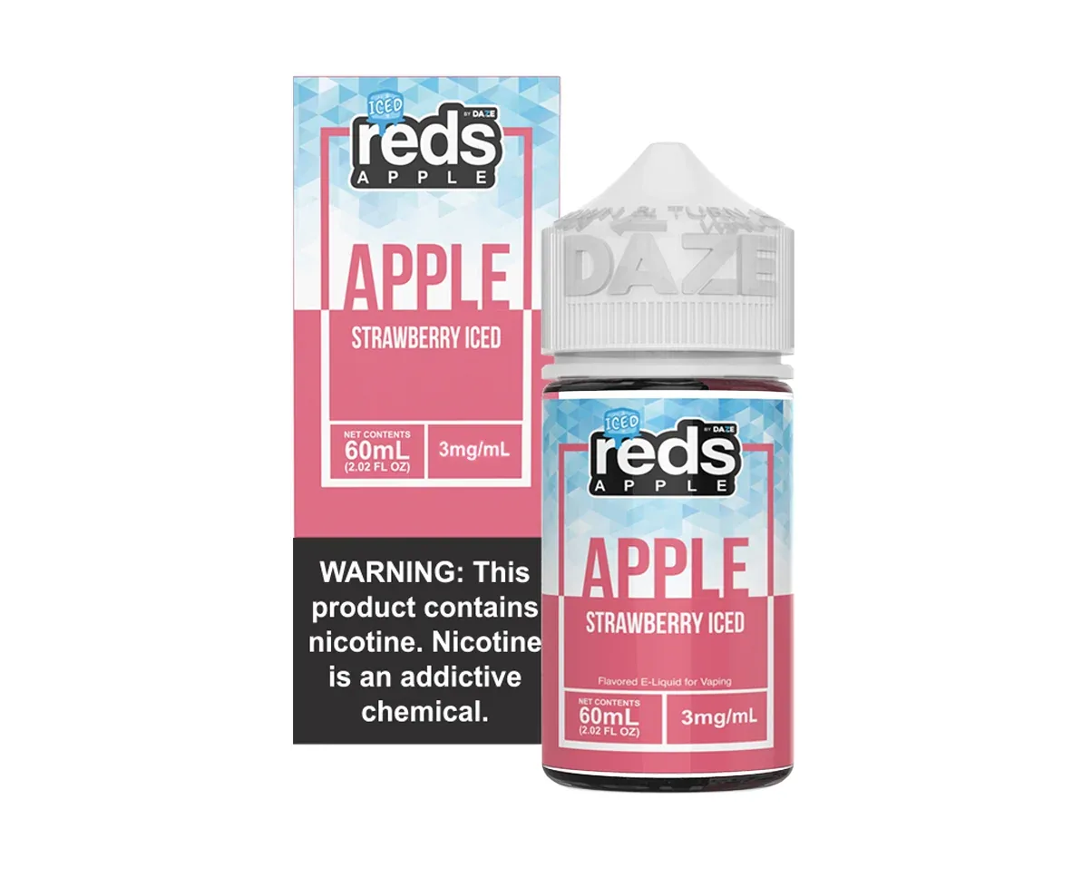 Reds E-Juice Apple Strawberry Ice
