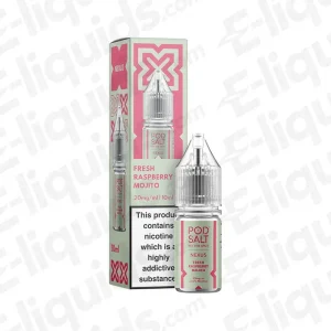 Pod Salt Nexus Fresh Raspberry Mojito Nic Salt