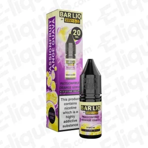 Zeus Juice Passionfruit Orange Guava Bar Liq Nic Salt
