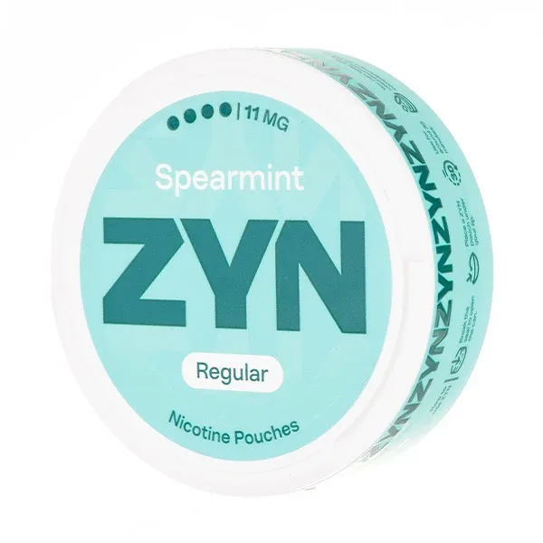 Spearmint X-Strong Nicotine Pouches by Zyn
