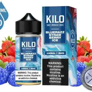 Blue Razz Strawberry Ice KILO E-Liquids 100ml